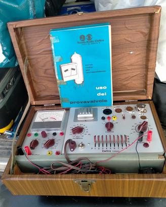 Prova valvole Scuola Radio Elettra Torino Anni 70.