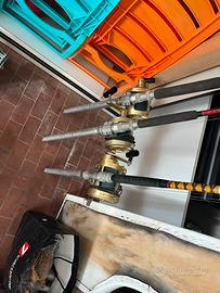 Mulinelli e canne per tonno