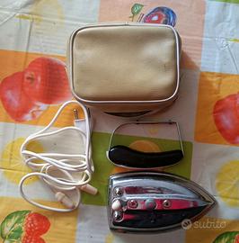 Ferro da stiro da viaggio vintage