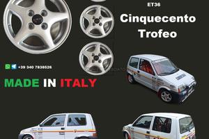 CERCHI lega 13 pollici Cinquecento Trofeo sporting