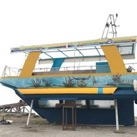 Barca a visione subacquea turistica passeggeri