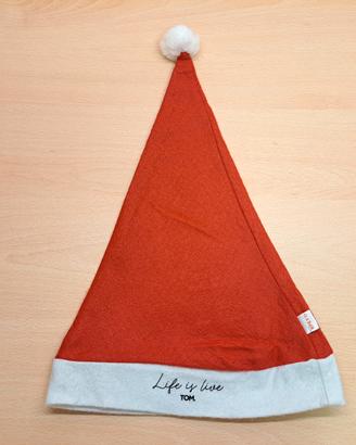 Cappello da Babbo Natale Tom. Life is live