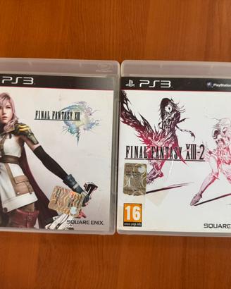 Final Fantast XIII e XIII-2 ps3