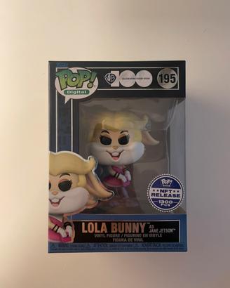 Funko Pop Digital Lola Bunny as Janet Jetson #195