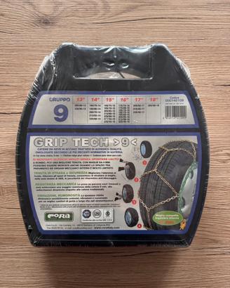 Catene da neve Cora Grip Tech 9mm Gruppo 9