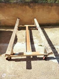 Carrello porta barca