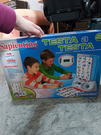 Testa a testa gioco bambini