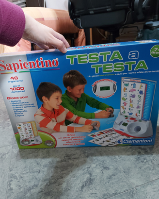 Testa a testa gioco bambini