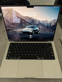 MacBook Pro 14” M3 2023 – Batteria 100% – 8/512 GB