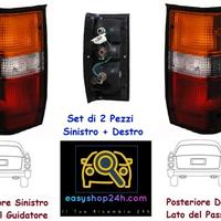 2 FARO FANALE FANALINO POSTERIORE PER L200 PICK UP