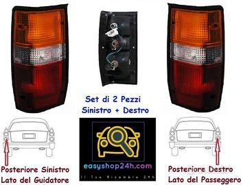 2 FARO FANALE FANALINO POSTERIORE PER L200 PICK UP