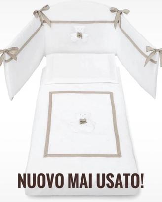Set  piumone e paracolpi per culla Erbesi Dudù