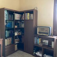armadio ad angolo, scaffale, mobile vetrina