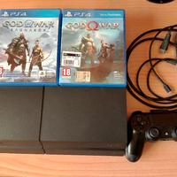 Ps4 con God of War ragnarök 