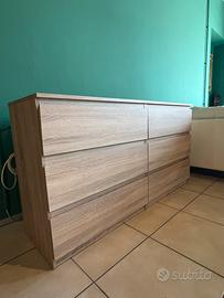 Cassettiera 6 cassetti