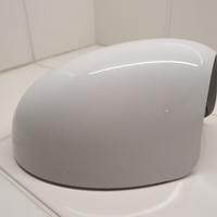 Calotta specchietto lato DESTRO MINI R50 bianca