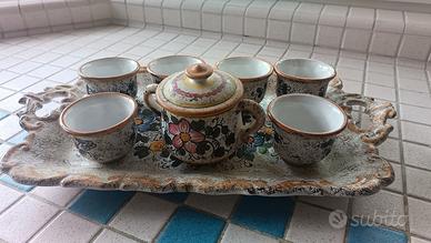 set ceramica "Deruta"