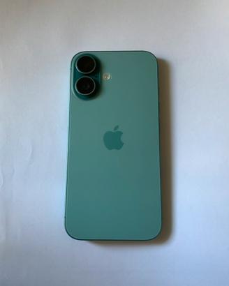 Iphone 16 128gb verde acqua (info in descrizione)