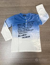 Maglietta da bambino bicolore Brums 3 anni