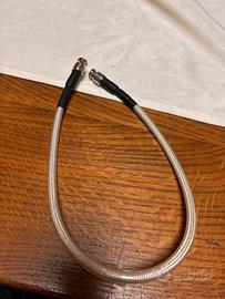 Cavo digitale coassiale 75Hom in argento da 0,5 mt