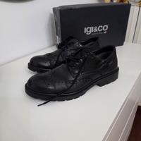 scarpe Igi&co 42 Eleganti nere goretex