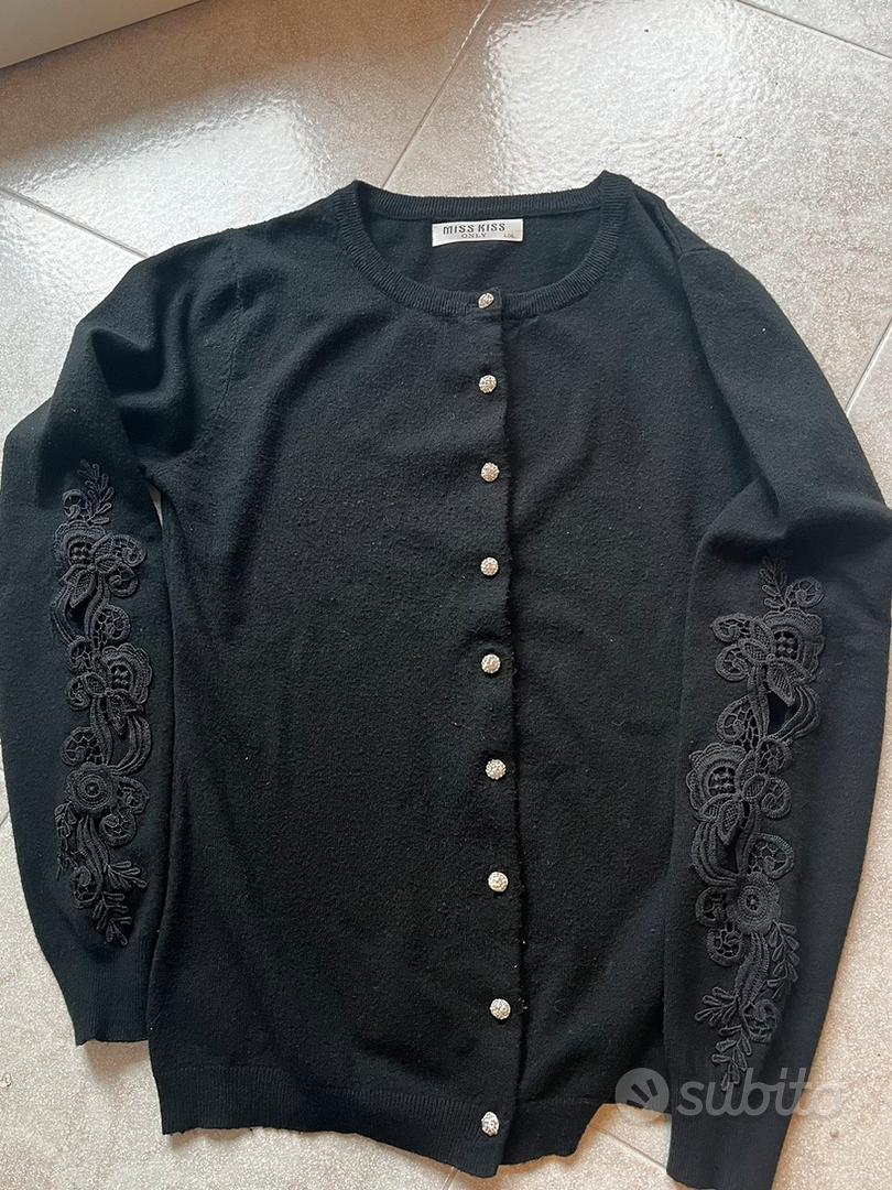 Golfino nero elegante Abbigliamento e Accessori In vendita a Verona