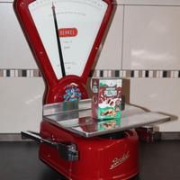 Bilancia BERKEL modello LP 3,2 Kg RESTAURATA ROSSA