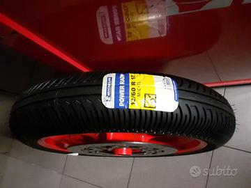 Gomme pneumatici 180/55 e 12/60 rain Michelin nuov