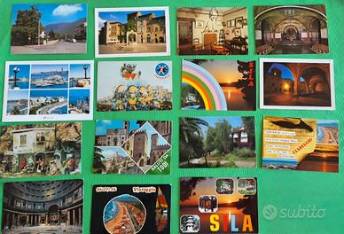 Lotto 120 Cartoline Vintage non scritte '70/80/90
