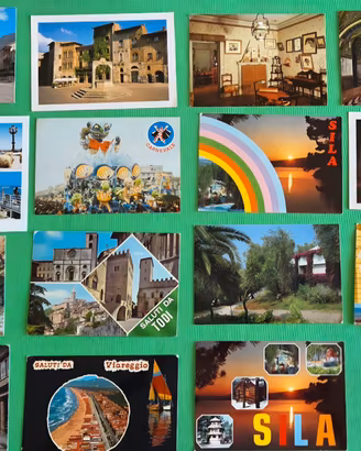 Lotto 120 Cartoline Vintage non scritte '70/80/90
