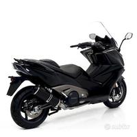 Terminale scarico nero giannelli kymco ak550 17-20