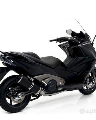 Terminale scarico nero giannelli kymco ak550 17-20