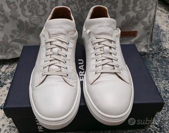 Sneakers Base in pelle