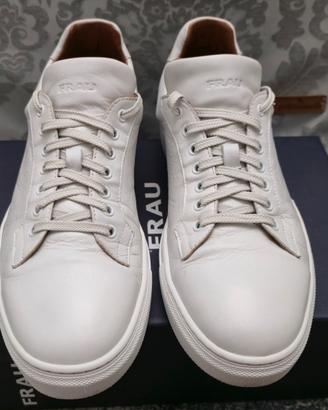 Sneakers Base in pelle