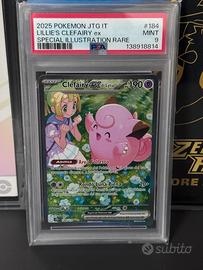 Clefairy ex di lylia 184 PSA 9
