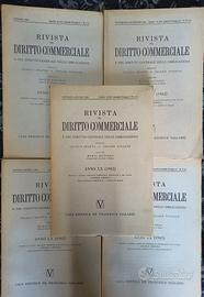Rivista diritto commerciale annata completa 1962