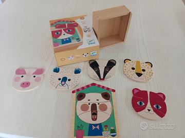 Gioco creare facce - Facce mix Djeco