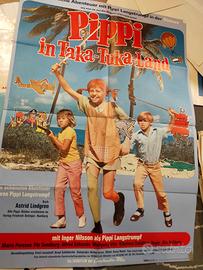 manifesto originale PIPPI CALZELUNGHE