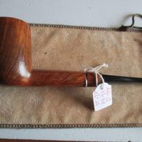 Pipa in radica CASTELLO COLLECTION FIAMMATA, firma