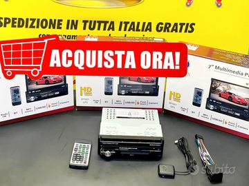 Nuovo autoradio 1 din motorizzato gps navigatore