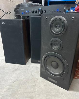 Casse Piooner + JVC 