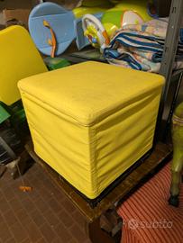 Pouf Contenitore IKEA BOSNÄS Giallo - Sfoderabile