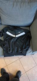 Felpa NIKE con zip triacetato