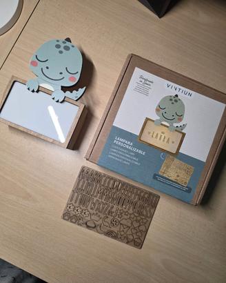 Lampada Notturna Personalizzabile VINTIUN - Dinosa