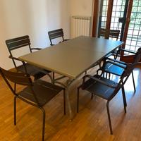 Tavolo  di Design Ethimo + 6 Sedie Ethimo