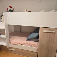 Letto a castello per cameretta bambini