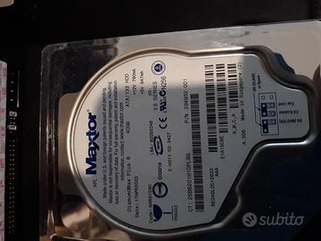 Hard disk vecchio tipo, schede video, ed ethernet