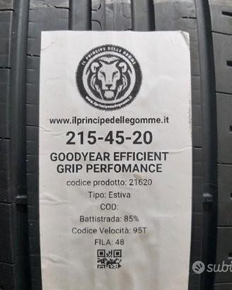 2 gomme 215 45 20 goodyear a21620