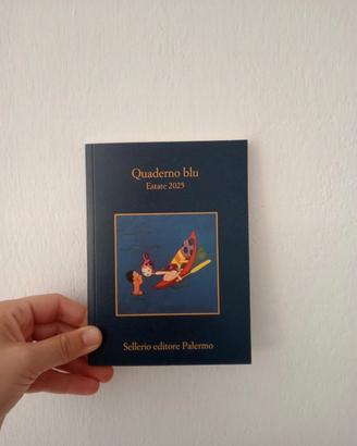 quaderno blu Sellerio 