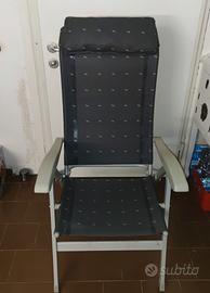 Sedia sdraio reclinabile 